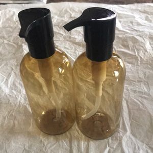 Soap Dispenser Set Plastic For Lotions Soaps Oils etc New